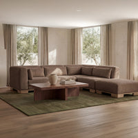 June Dream Modular Sectional Dark Brown