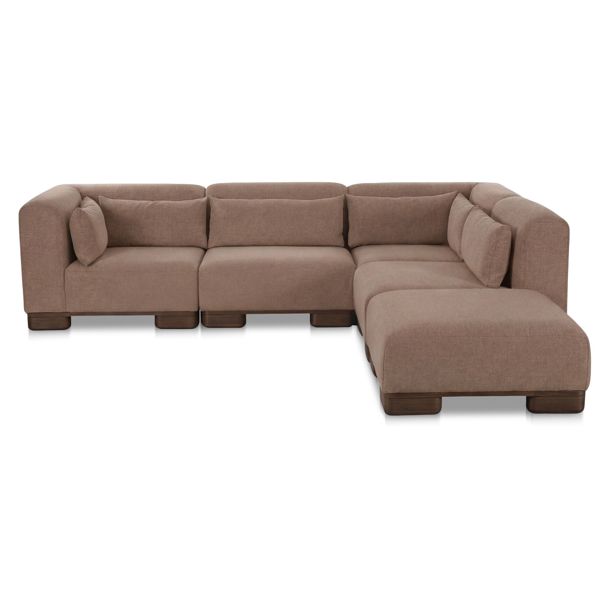 June Dream Modular Sectional Dark Brown