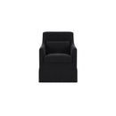 Lydia Slipcover Dining Chair Black