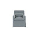 Lydia Slipcover Dining Chair Blue