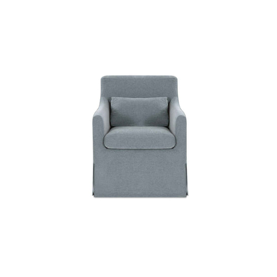 Lydia Slipcover Dining Chair Blue