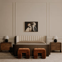 Verity Stool Warm Brown