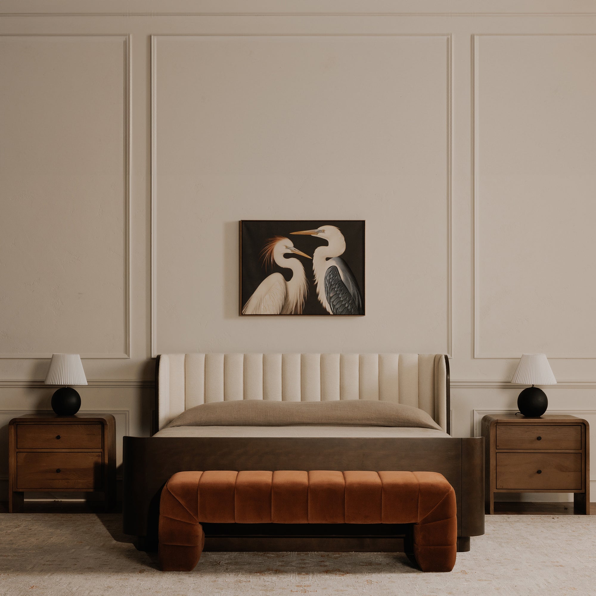 Verity Bench Warm Brown