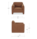 Leo Chair Light Brown
