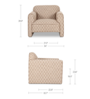 Leo Accent Chair Taupe