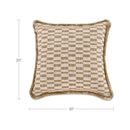 Leone Cushion Taupe