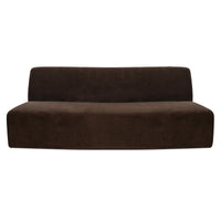 Naomi Convex Sofa Dark Brown