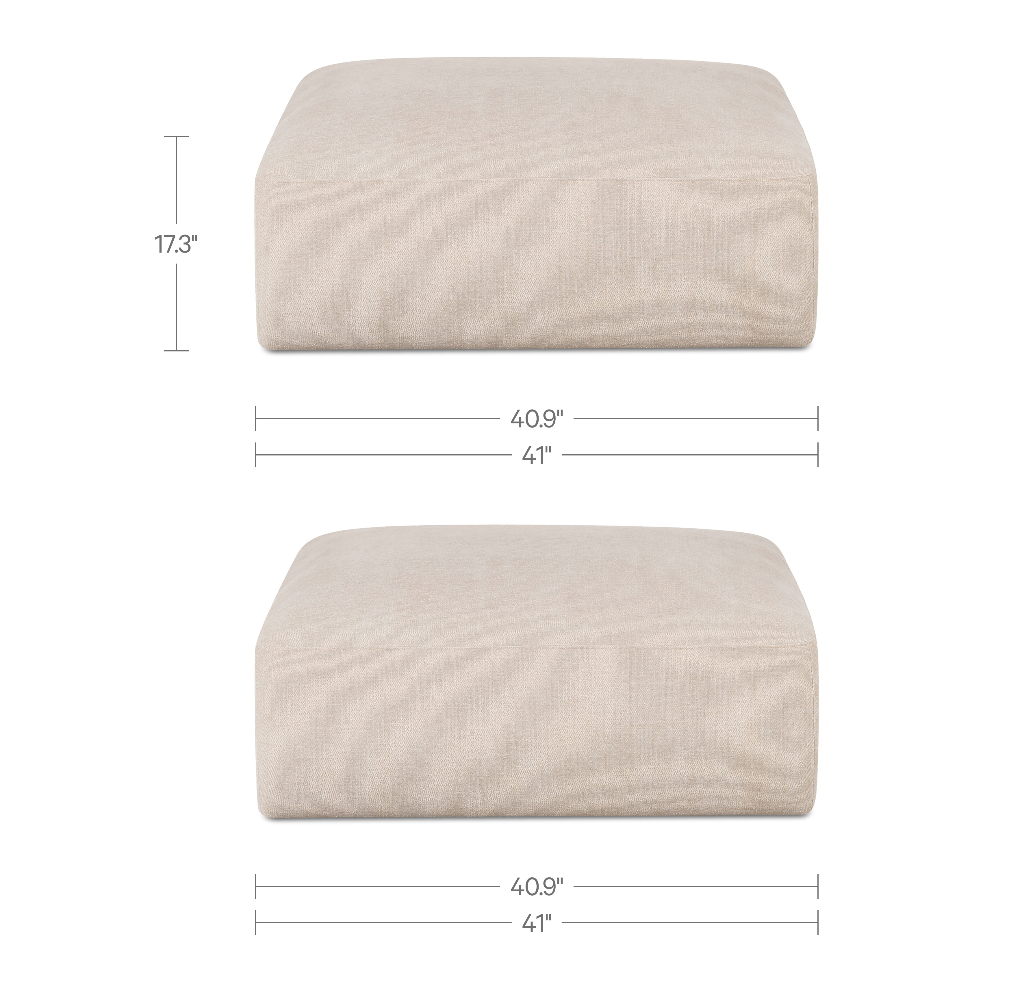 Matina Ottoman Oatmeal