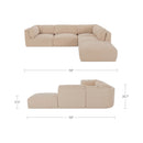 Matina Dream Modular Sectional Oatmeal