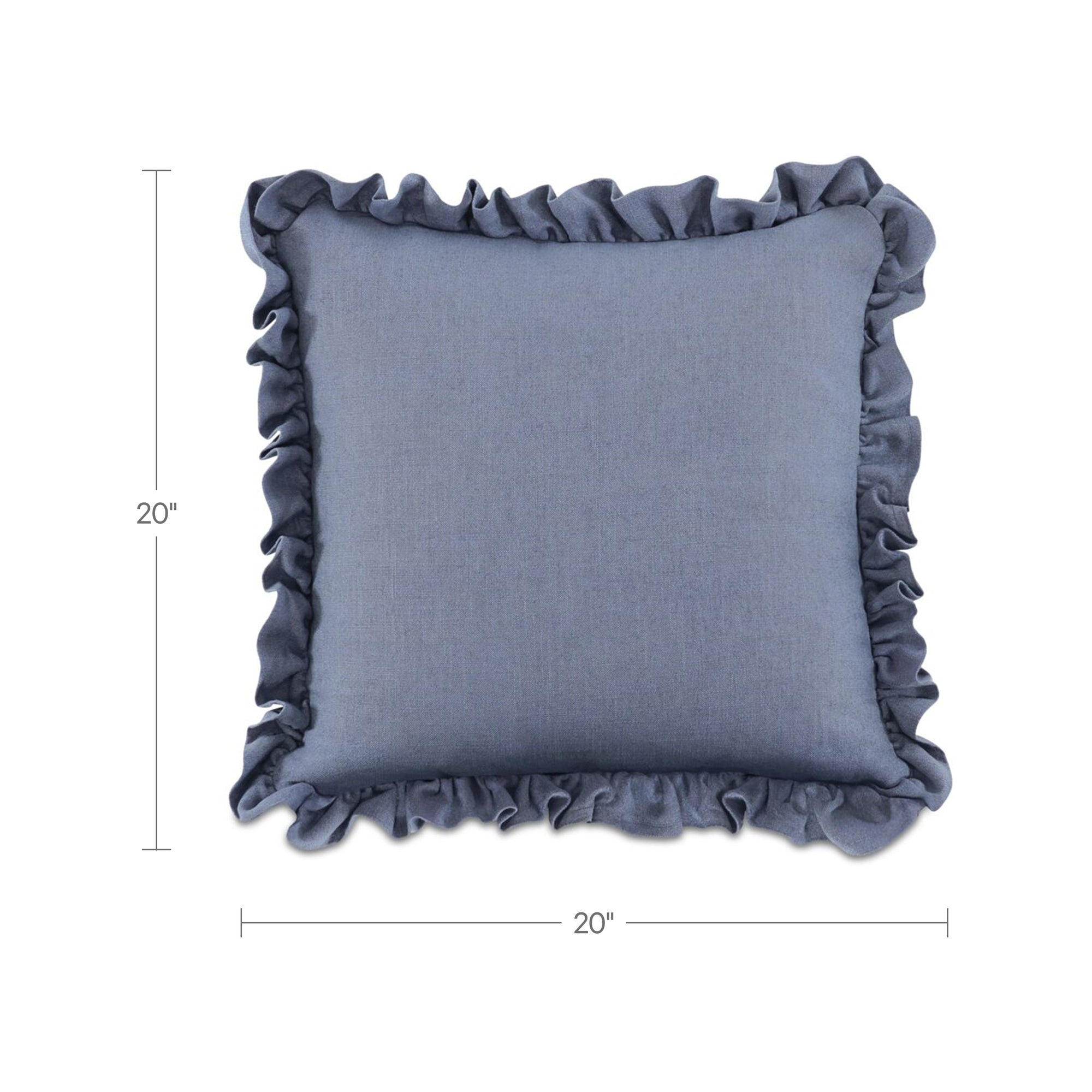 Betty 20 Inch Cushion Blue