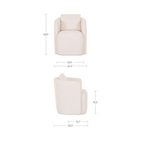 Cecil Dining Chair Warm White