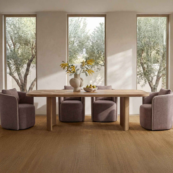 Cecil Dining Chair Dark Brown