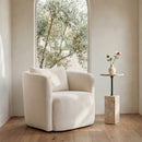 Cecil Accent Chair Warm White