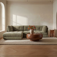 Mischa Left Sectional Sage Green