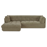 Mischa Left Sectional Sage Green