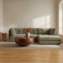Mischa Right Sectional Sage Green
