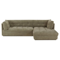 Mischa Right Sectional Sage Green