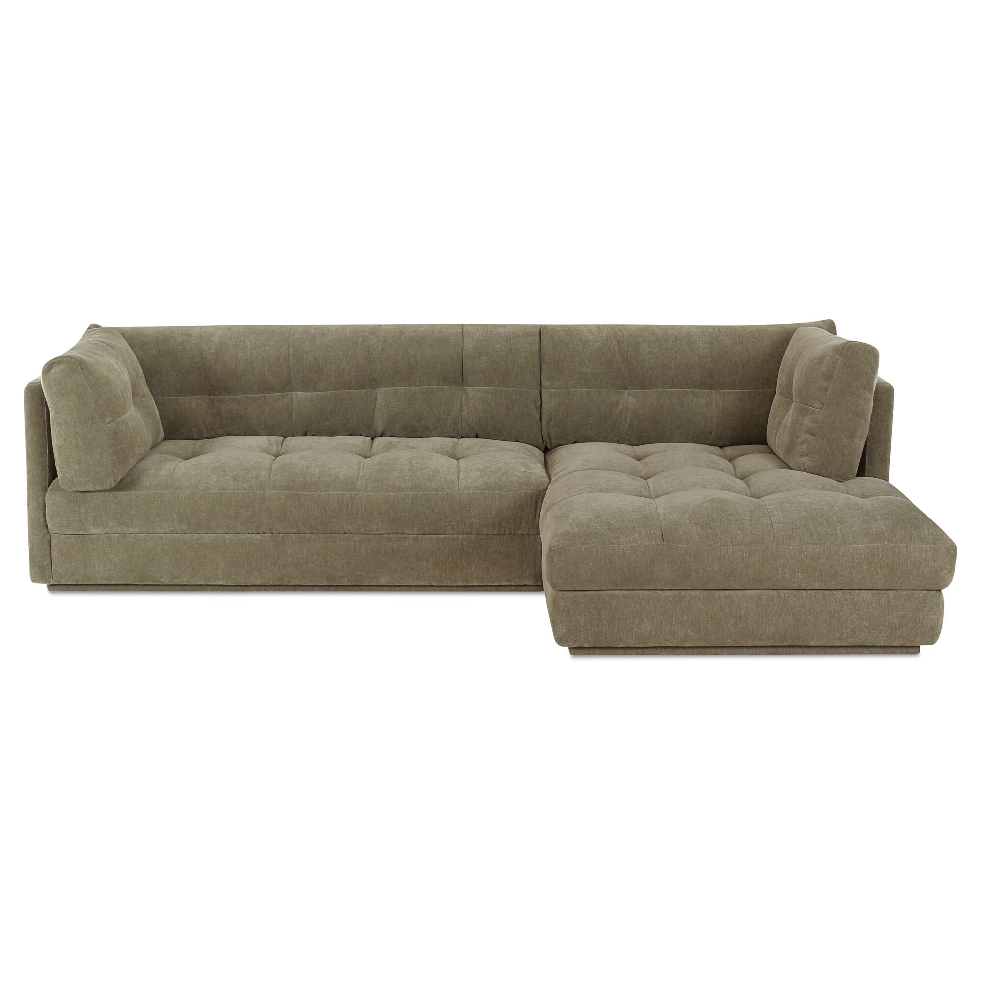Mischa Right Sectional Sage Green