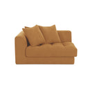 Davie Left Arm Facing Chair Golden Yellow