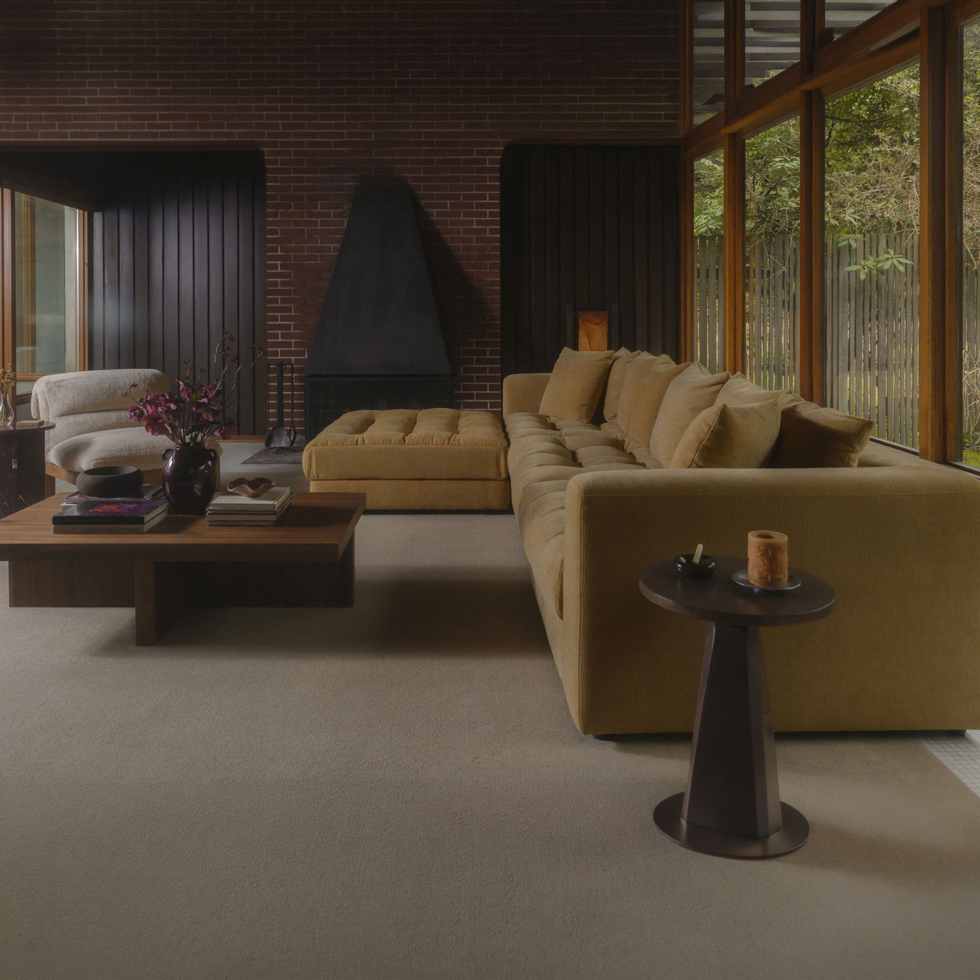 Davie Slipper Chair Golden Yellow