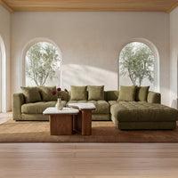 Davie Slipper Chair Olive