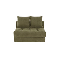 Davie Slipper Chair Olive