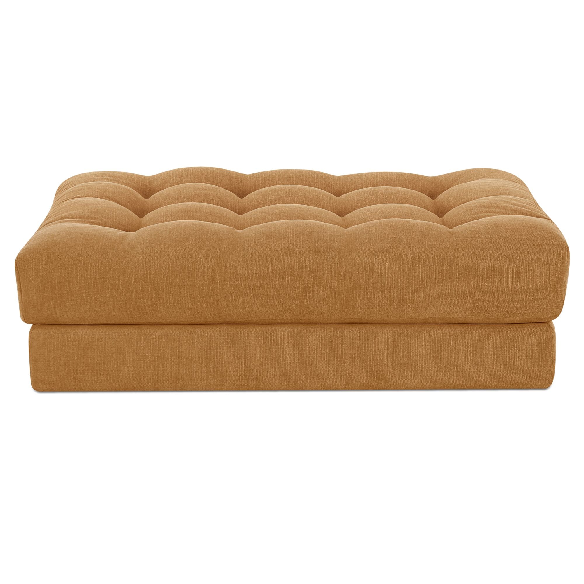 Davie Ottoman Golden Yellow