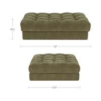 Davie Ottoman Olive