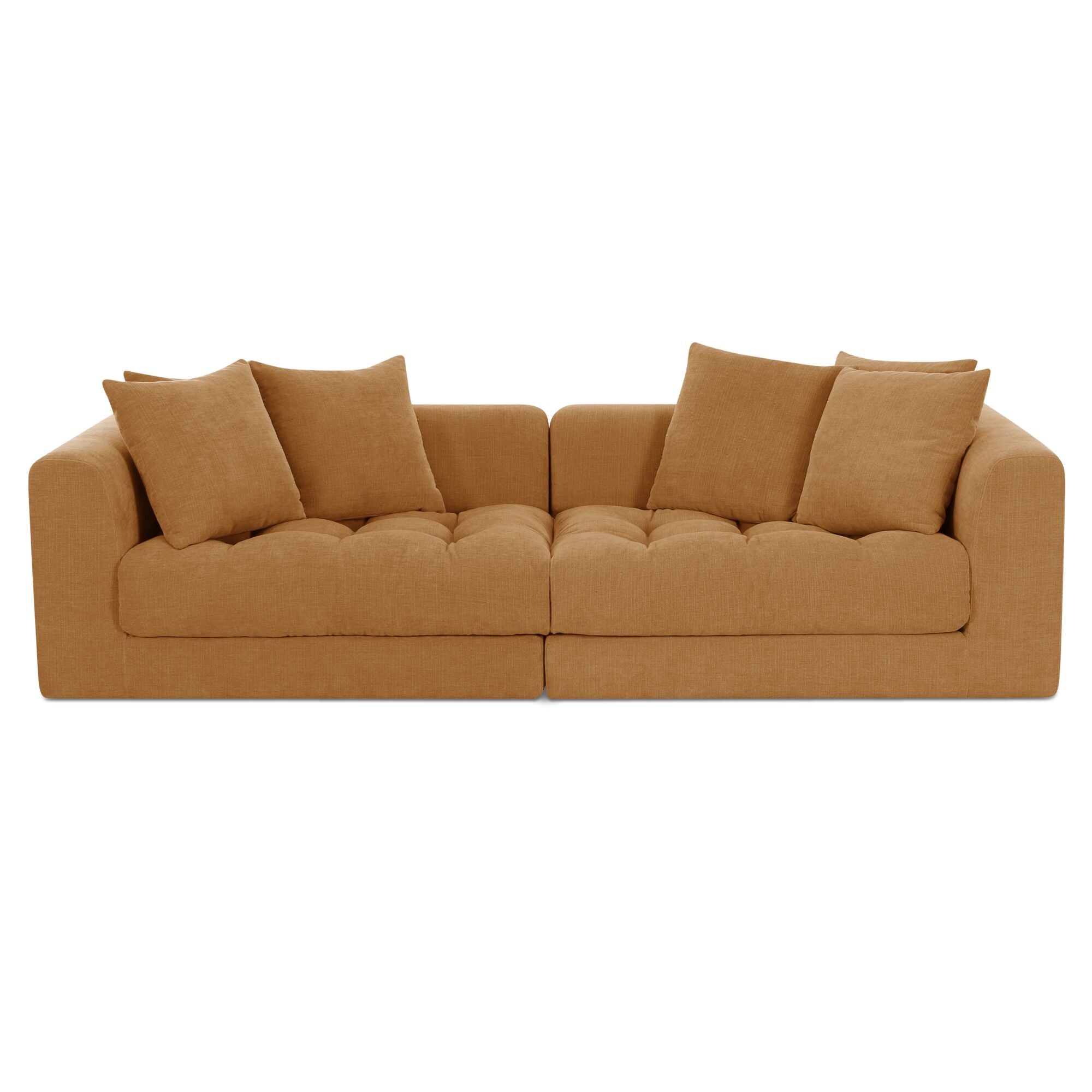 Davie Modular Sofa Golden Yellow