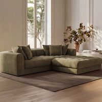 Davie Nook Modular Sectional Olive