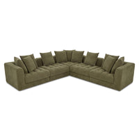 Davie Classic L Modular Sectional Olive