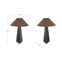 Dorsey Table Lamp Black