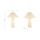 Gigi Table Lamp Cream
