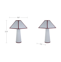 Gigi Table Lamp Light Blue