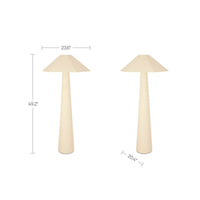 Gigi Floor Lamp Cream