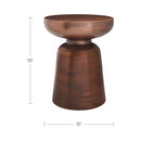 Arthur Accent Table Antique Copper