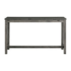 Oak-Lawn-Charcoal-Grey-Bar-Table-Single-Pack-(Table-+-3-Grey-Fabric-Stools)
