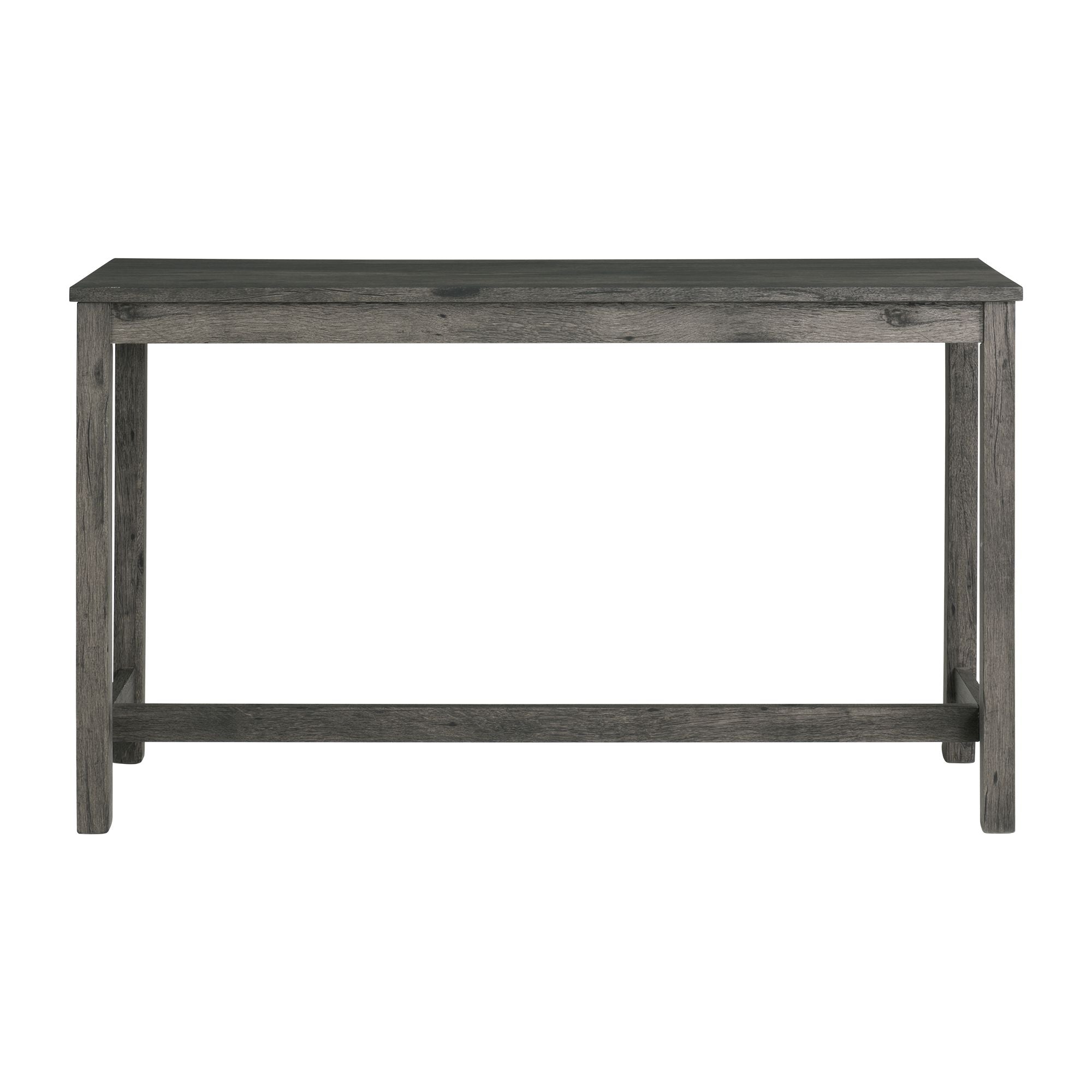 Oak-Lawn-Charcoal-Grey-Bar-Table-Single-Pack-(Table-+-3-Grey-Fabric-Stools)