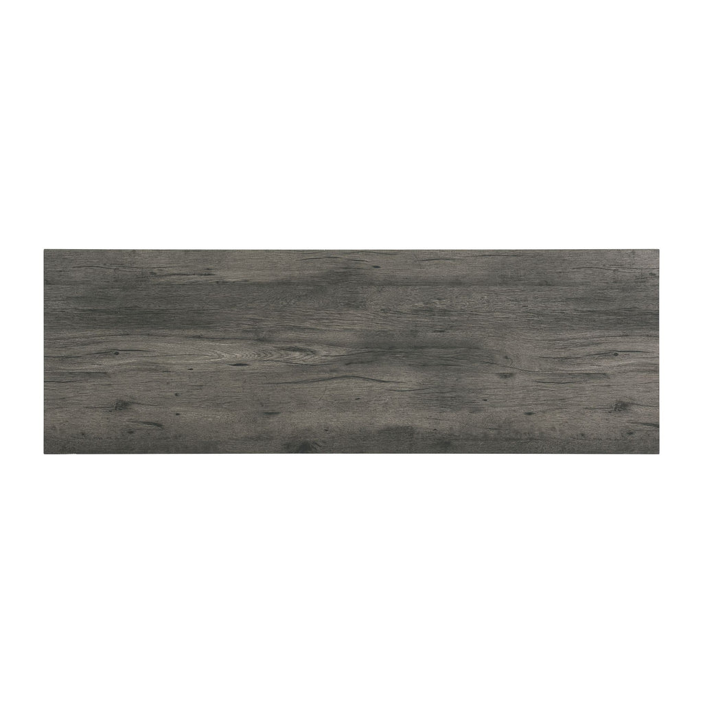 Oak-Lawn-Charcoal-Grey-Bar-Table-Single-Pack-(Table-+-3-Grey-Fabric-Stools)