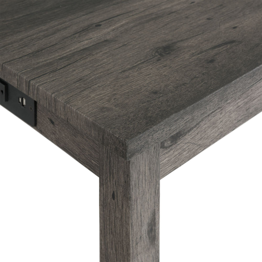 Oak-Lawn-Charcoal-Grey-Bar-Table-Single-Pack-(Table-+-3-Grey-Fabric-Stools)