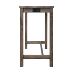 Oak-Lawn-Grey-Bar-Table-Single-Pack-(Table-+-3-Tan-Fabric-Stools)