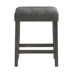 Oak-Lawn-Charcoal-Grey-Bar-Table-Single-Pack-(Table-+-3-Grey-Fabric-Stools)