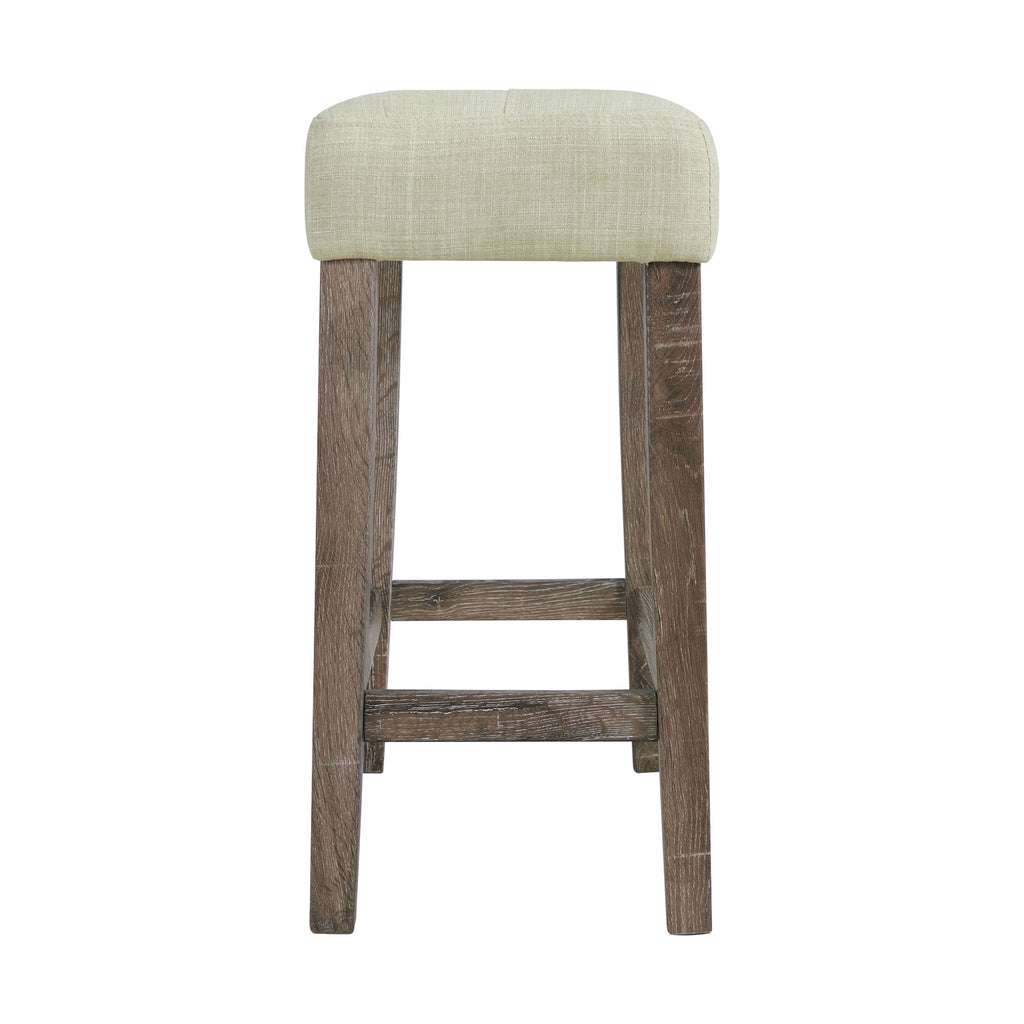 Oak-Lawn-Grey-Bar-Table-Single-Pack-(Table-+-3-Tan-Fabric-Stools)