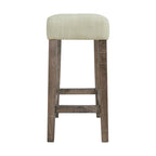 Oak-Lawn-Grey-Bar-Table-Single-Pack-(Table-+-3-Tan-Fabric-Stools)