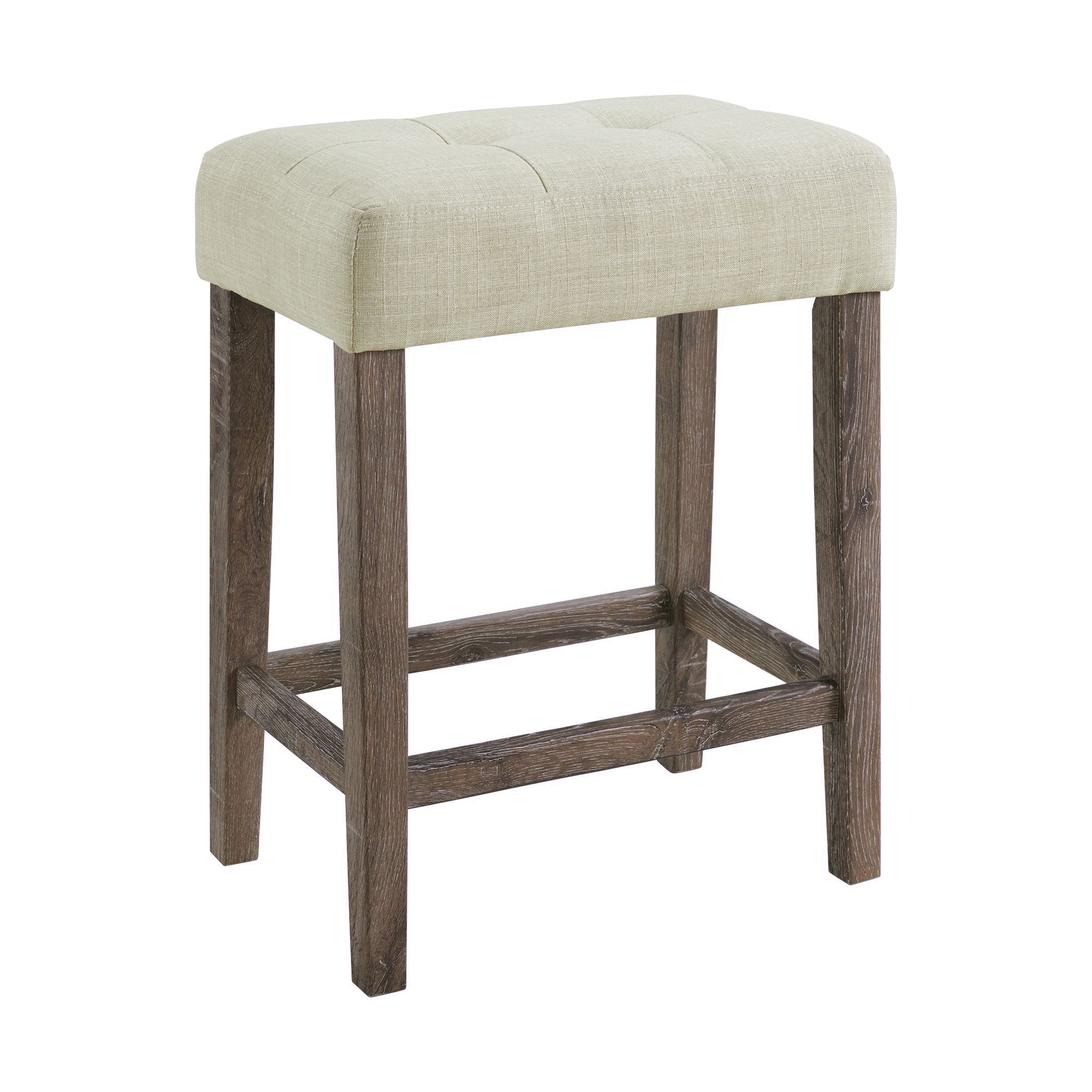 Oak-Lawn-Grey-Bar-Table-Single-Pack-(Table-+-3-Tan-Fabric-Stools)