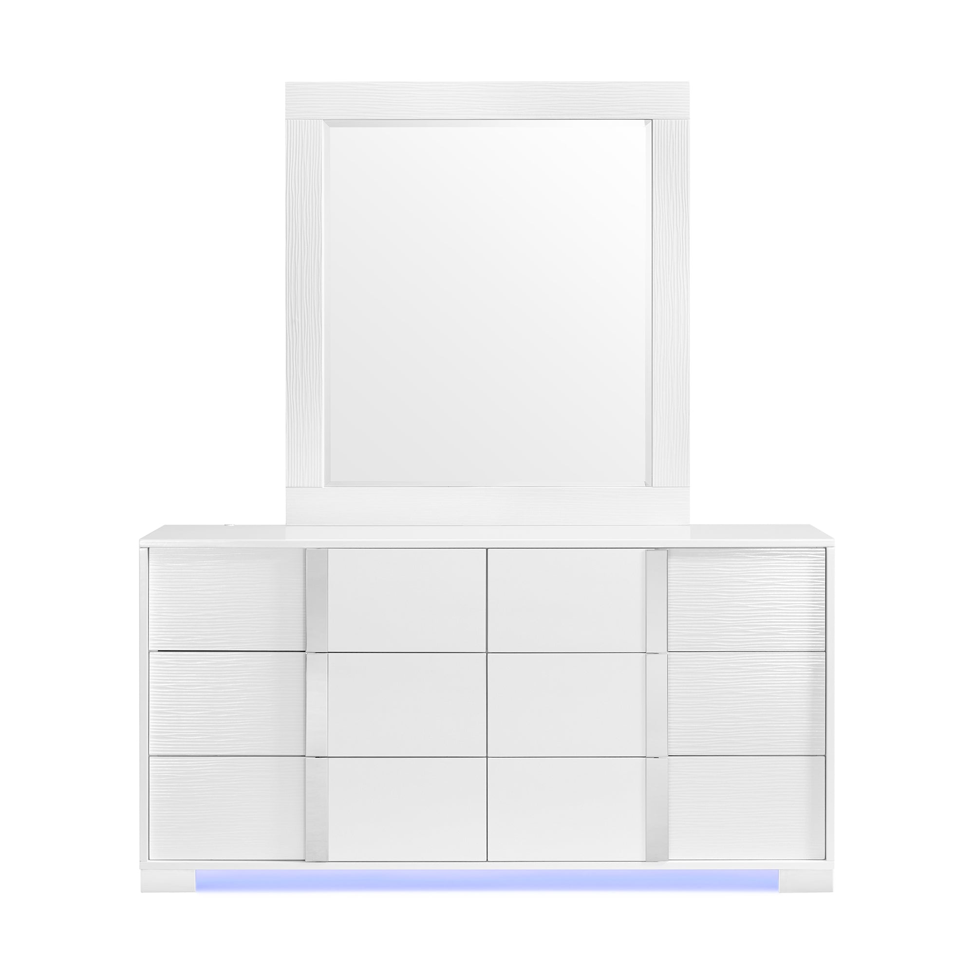 Ocean-Drive-Dresser-&-Mirror-Set-in-White