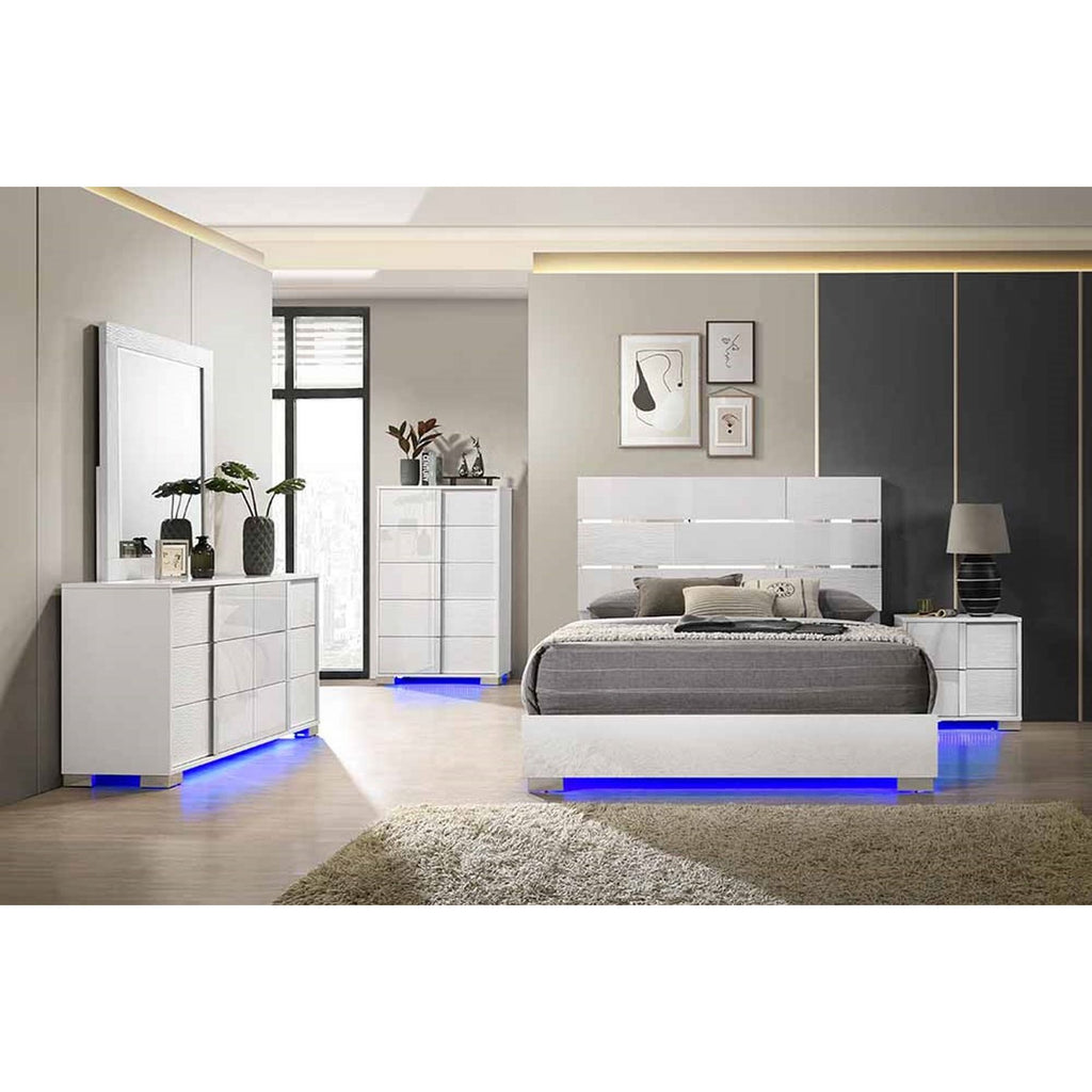 Ocean-Drive-Dresser-&-Mirror-Set-in-White
