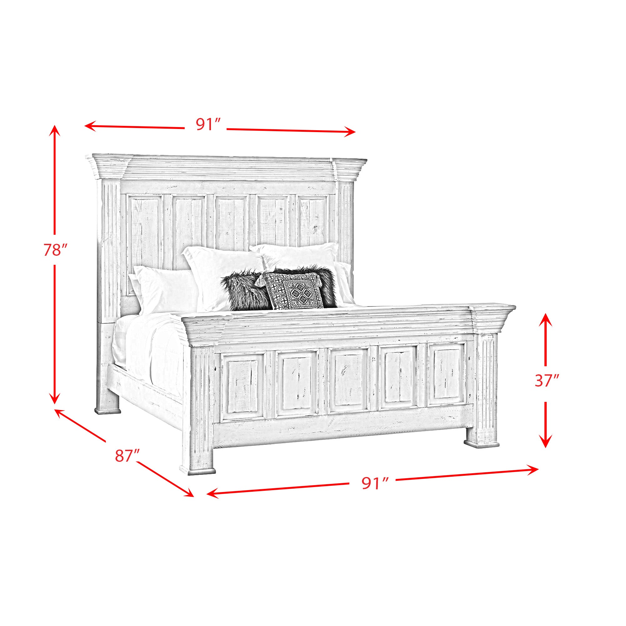 Olivia-Brown-King-5PC-Bedroom-Set