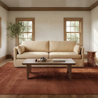 Grace Accent Table Orange Levante Marble