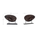Galen Sculpture Saint Laurent Brown Marble
